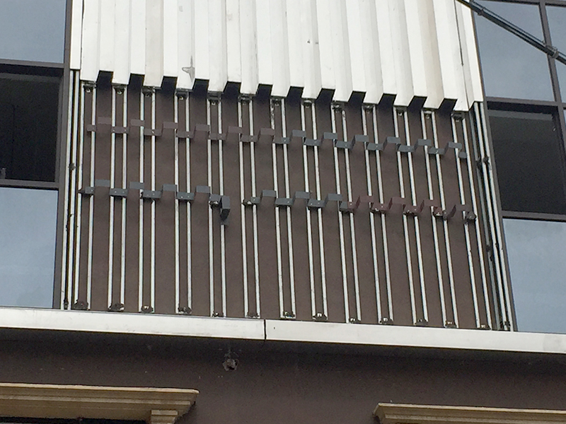 东莞石龙金斯顿国际大酒店外墙装饰铝板线条及花岗漆工程2018年底完工